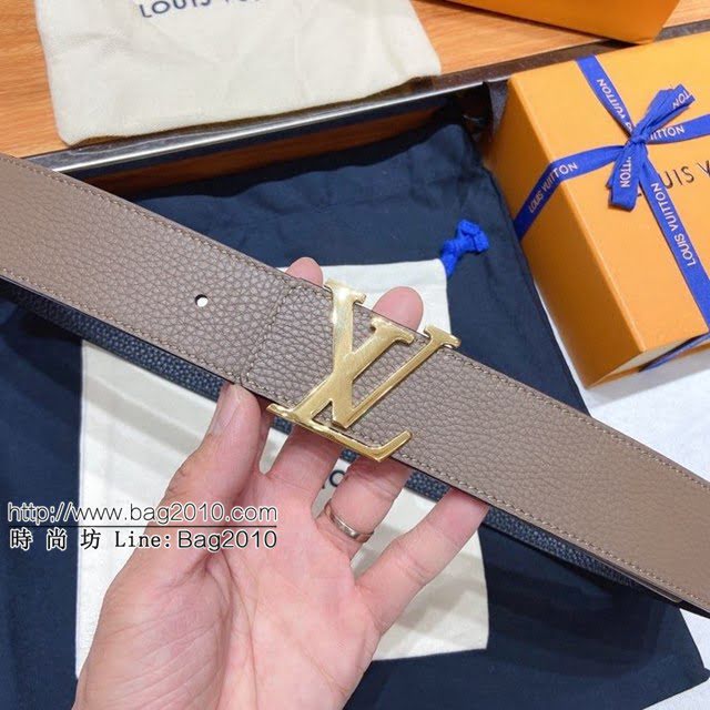 LV新款男士皮帶 路易威登雙面牛皮腰帶  jjp1966